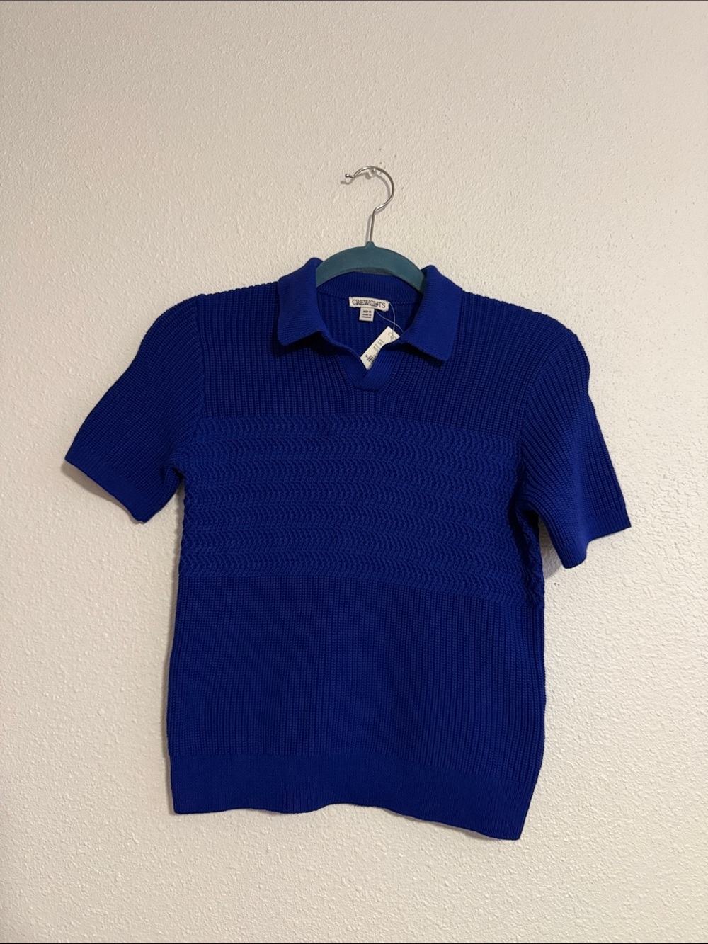 Crewcuts Kids' Short-Sleeve Johnny-Collar Sweater Polo